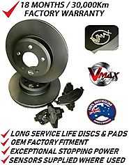 fits PEUGEOT Expert 2.0L Hdi FWD 2007 Onwards FRONT Disc Rotors & PADS PACKAGE