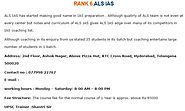 Rank 6. ALS IAS