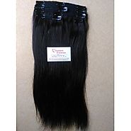 Raw Temple Indian Natural Human Hair Clip In Extension