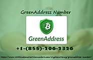 Unable to receive bitcoin in GreenAddress wallet call us+18552062326.