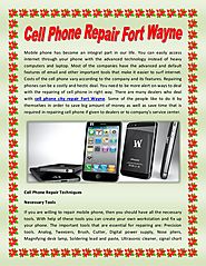 Cell phone repair fort wayne