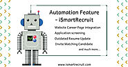 Automation in Recruiting – iSmartRecruit