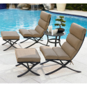 Prescott 5 Pc. Seating Seat- Garden Oasis-Outdoor Living-Patio Furniture-Casual Seating Sets