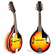 A-Style Mandolin Instrument with Adjustable Truss-Rod by Hola! Music