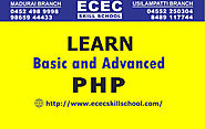 Advanced PHP Coaching Classes in Madurai – IT Training Course Coaching Center in Madurai | Spoken English Coaching Ce...