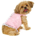 Doggles Dog Harness Dress, Pink