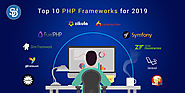 Top PHP Web development frameworks trending in 2019