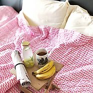 Pink Chevron Double Bed Quilt Set Online - Shop Now! – House of Ekam