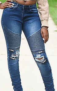 Shop ripped jeans for women in Indiana