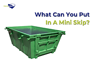 What Can You Put In A Mini Skip?