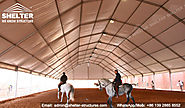 Aluminum Equestrian Tent for Indoor Horse Training Arena - Shelter Tent