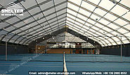 Fabric Structure for Indoor Tennis Court - Aluminum Tent Shed for Sports