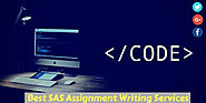 Get Up-To 35% OFF on SAS Assignment Writing Help