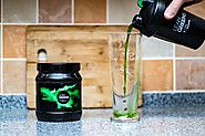 Super Greens Powder by Lean Greens - 500g - Tastes Insanely Good - a Superfood Detox Blend of Wheatgrass, Spirulina a...