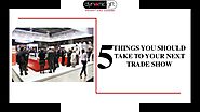 Promotional Items & Other Things You Must Carry For Your Next Trade Show