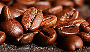 Closeup pic of Arabica coffee beans