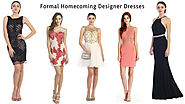 Formal Homecoming Designer Dresses