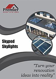 Skypod Pitched Roof Skylights| premierroofsystems.co.uk