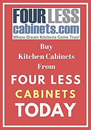 Gray Kitchen Cabinets - Four Less Cabinets