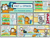 Professor Garfield Fact or Opinion