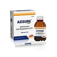 Azisure Oral Suspension, Azithromycin Oral Suspension Usp 200 Mg/5Ml - Schwitz Biotech