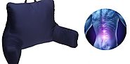 Brentwood Originals Twill Bed Rest Pillow | Pain Remove Pillow
