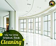 4 Reasons Why Your Office Windows, Deserves Cleaning