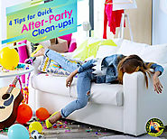Clean your home quickly after a party with these 4 tips
