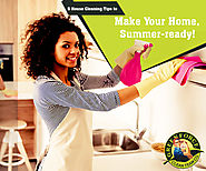 5 House Cleaning Tips to Make your Home Summer-ready