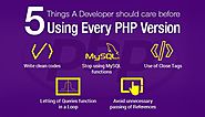 5 Best practices that a good PHP7 developer should consider