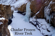 Chadar Frozen River Ice Trek 2014