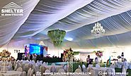 1000 seats tent with full decoration