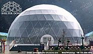 27m Sports Geodesic Dome for Sale - Event Dome - Shelter Dome