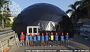 Strong Black Dome Tent for Outdoor Event - Frame Dome - Shelter Dome