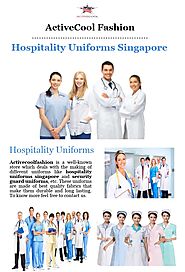 How Hospitality Uniforms Singapore Boost the Morale of the Employees?