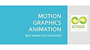 PPT- What is Motion Graphics Animation?