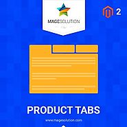 Product Tabs for Magento 2