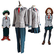 Details about  My Boku no Hero Academia Midoriya Izuku Bakugou Katsuki School Uniform Cosplay