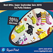 Best Offer, Super September Sale 2019 on Puffy Stickers | RegaloPrint