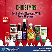 Get 25% Discount on Labels Printing