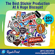 The Best Sticker Production At 20% Discount - RegaloPrint