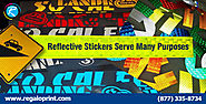 Reflective Stickers Serve Many Purposes – Custom Stickers Printing Solutions