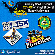 A Scary Good Discount – 25% off on Vinyl Stickers