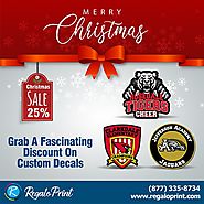 Grab A 25 Discount On Custom Decals at RegaloPrint