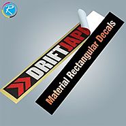 Rectangular Decals Can Be Seen Everywhere | About Their Popularity – Decals Printing Service