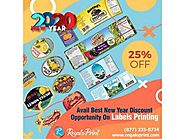 Avail 25% New Year Discount Opportunity On Labels Printing - RegaloPrint New York City - The Free Ad Forum Free Class...