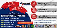 Embroidered Patches in 3-10 Days - Low Price - Free Shipping