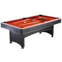 Hathaway Maverick Table Tennis and Pool Table, Black/Red/Blue, 7-Feet: Sports & Outdoors