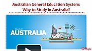 Australian General Education System - Why to Study in Australia?