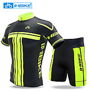 INBIKE Men's Short Sleeve Cycling Jersey Set for Summer - Longshell